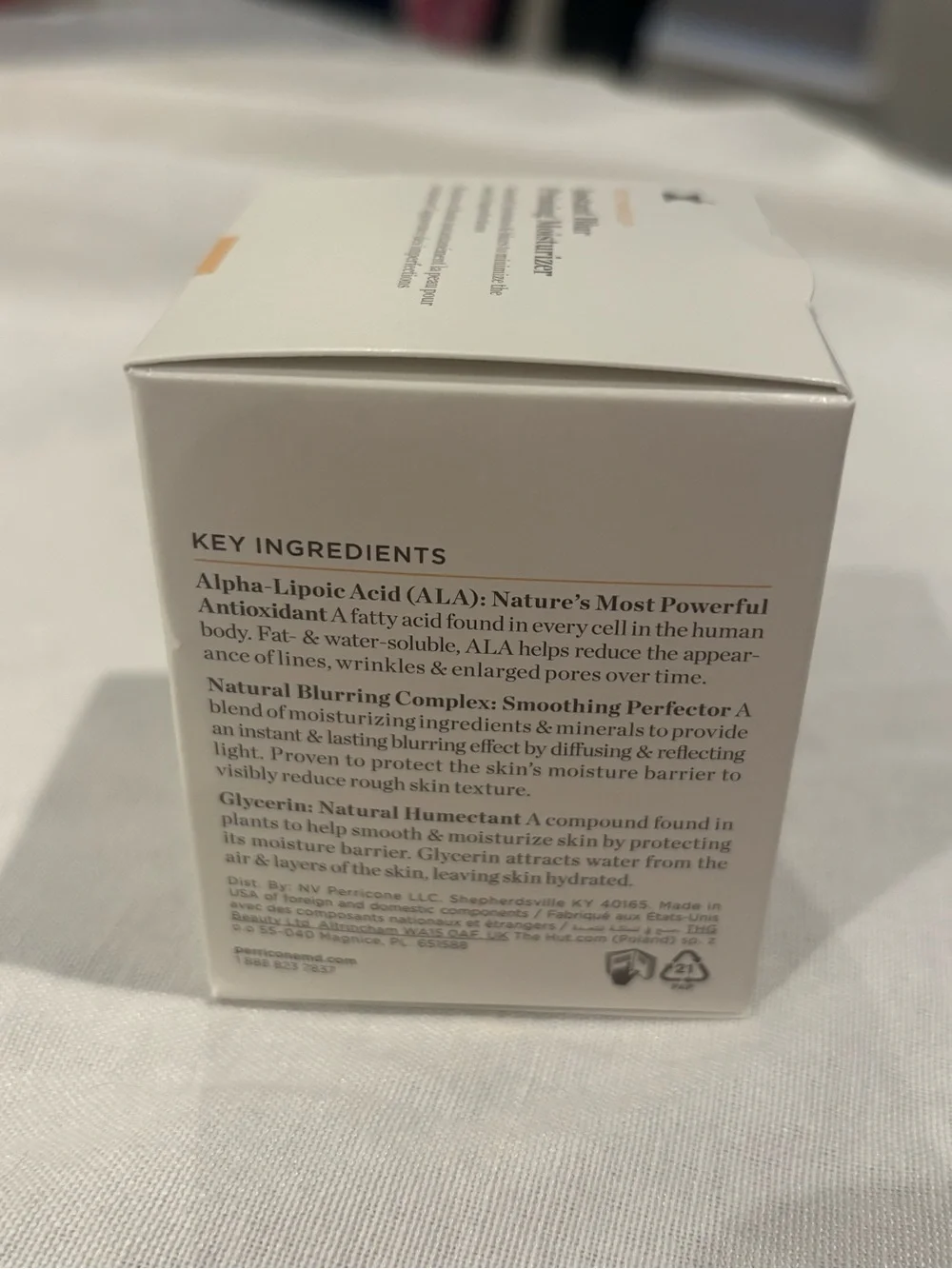 Perricone MD No Makeup Instant Blur Priming Moisturizer 1 oz New